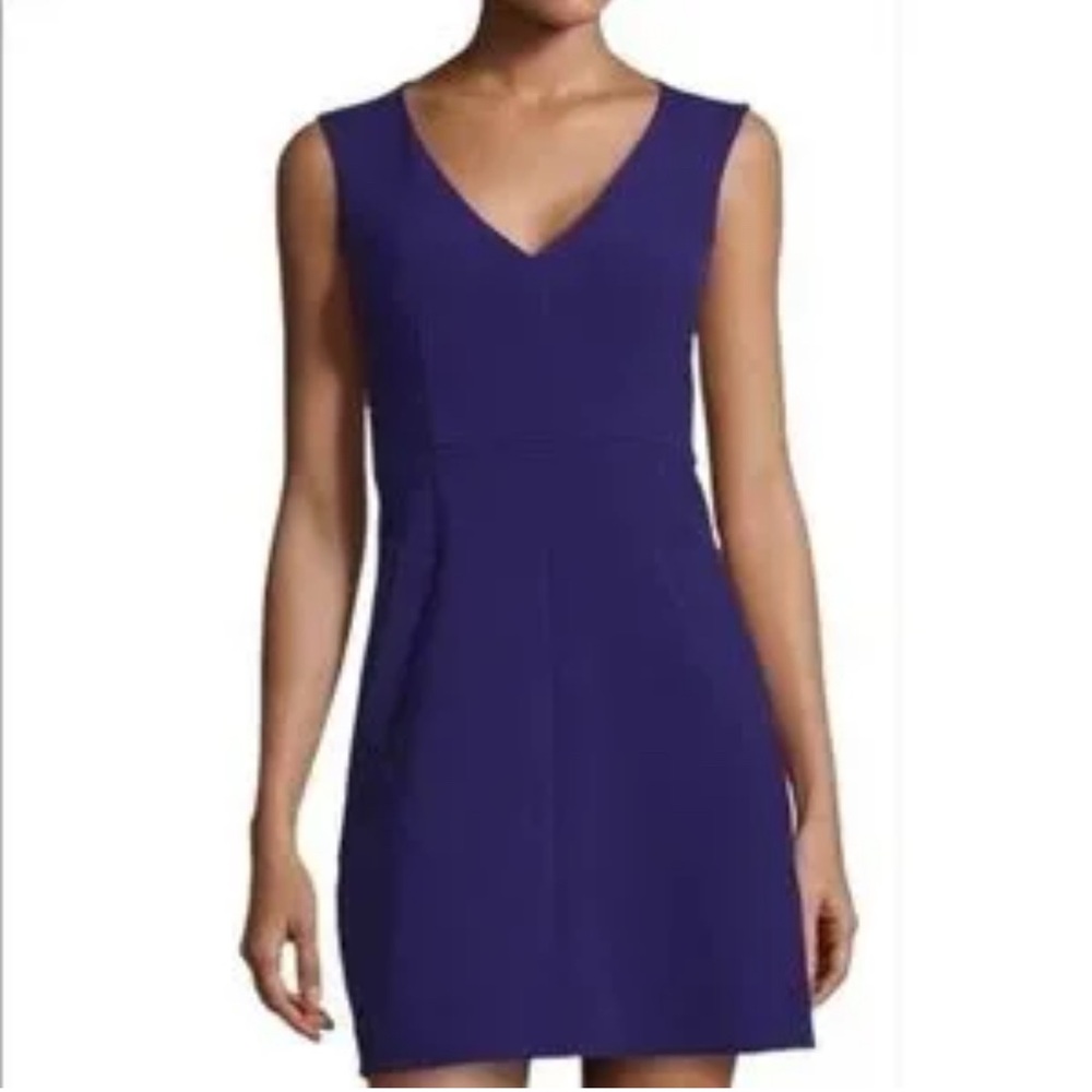 Elegant purple Diane Von Furstenberg Sleeveless Dress